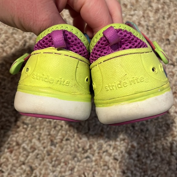 Phibian size 7 girls multicolored toddler shoes - Picture 5 of 5